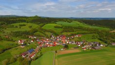 Luftbild des Ortes Ibra