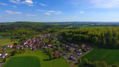 Luftbild des Ortes Olberode