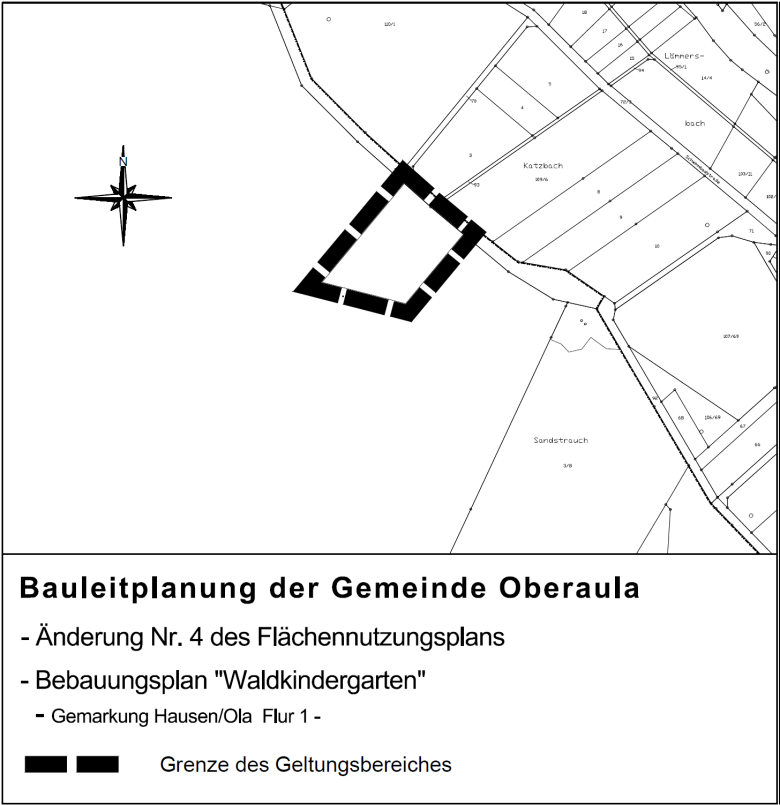 Bauleitplanung von der Gemeinde Oberaula